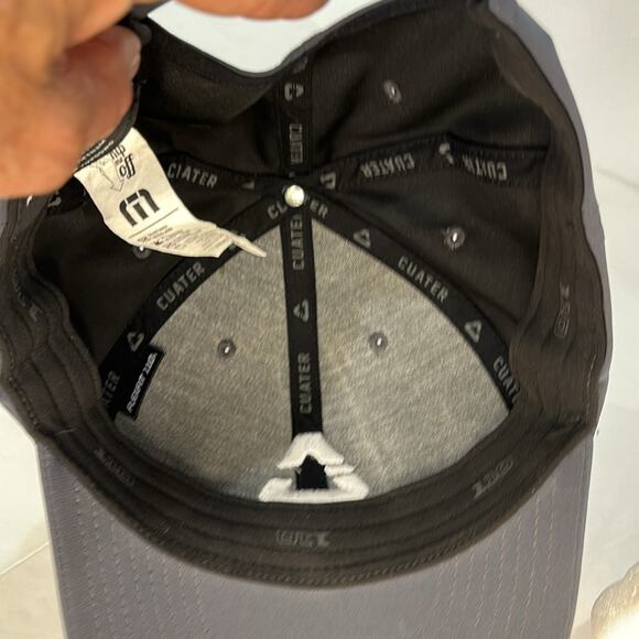 Travis Mathew CUATER Golf Hat Cap 110 FlexFit Adjustable SnapBack Gray - Picture 9 of 11